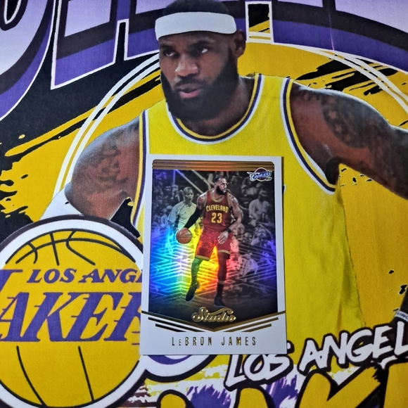 Lakers LeBron James T-shirt Sz.L - Picture 3 of 14